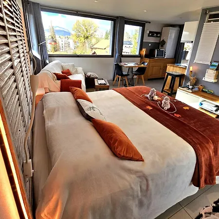 O Cocon Du Lac, Magnifique De Charme 30 M2, Ideal Curistes Apartment